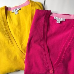 Isaac Mizrahi Live Essentials Cardigan Sweater Lot